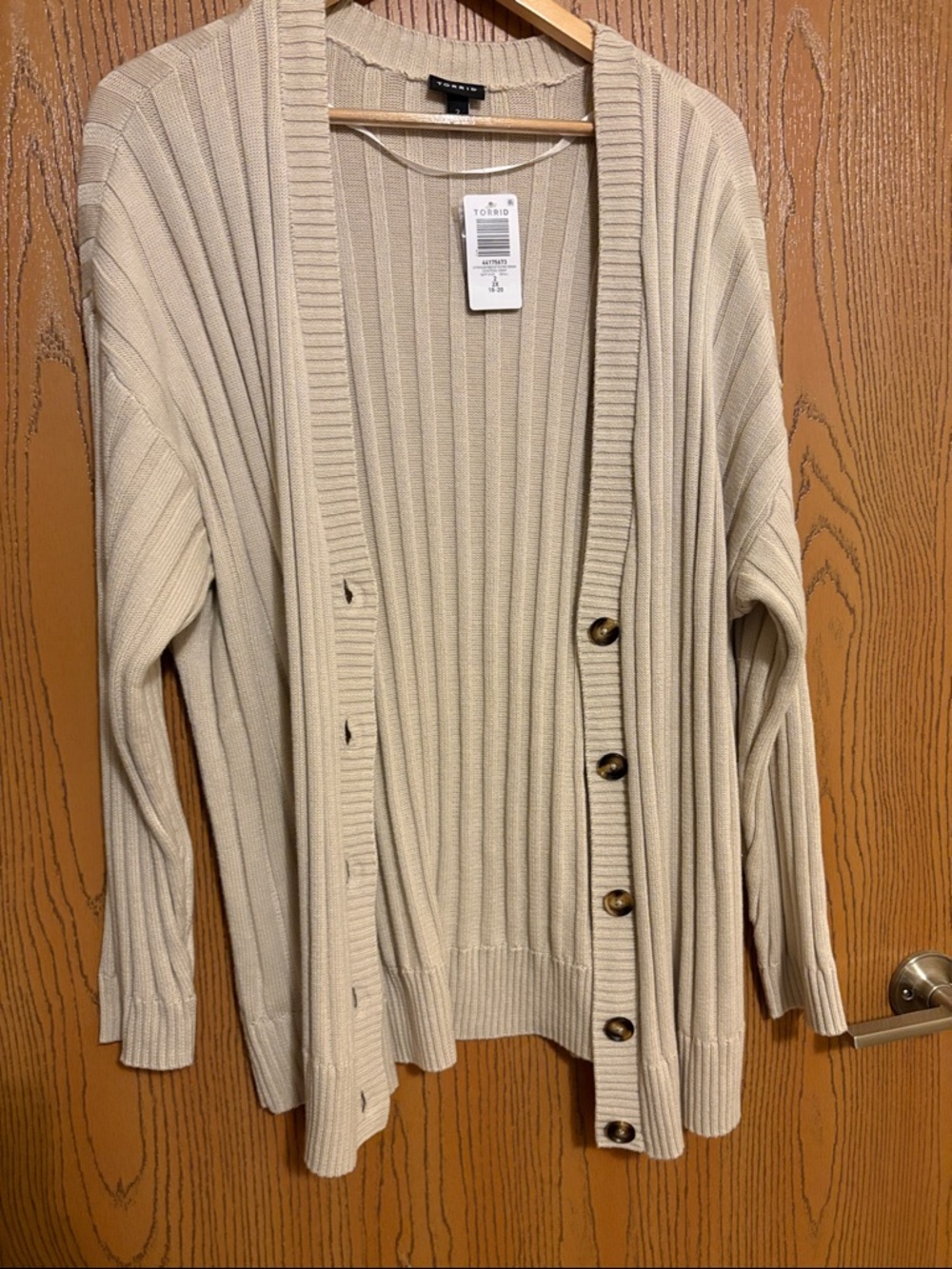 Creamy gray cardigan
